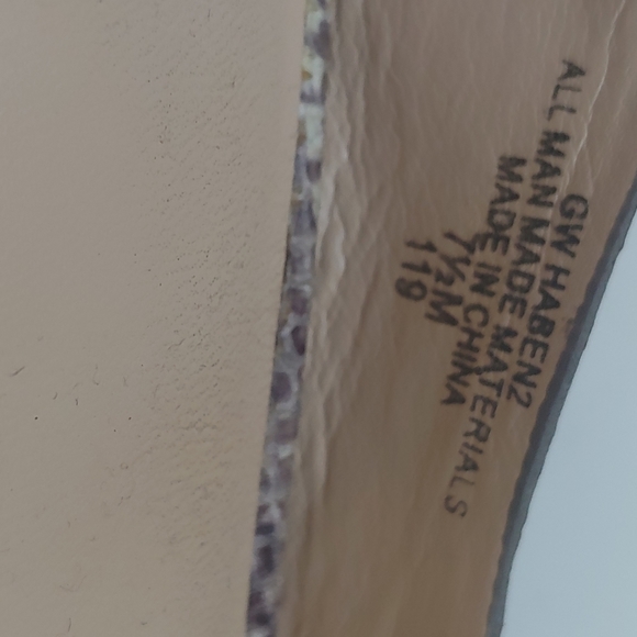 🔥 Guess HABEN python platform heel sz 7.5 - Picture 6 of 8